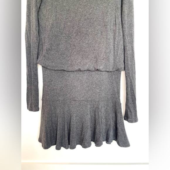 Bailey 44 Anastasia Gray Wool Blend Turtleneck Long Sleeve Sweater Dress Small - Picture 14 of 14